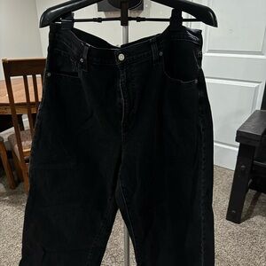 GAP Black Flare & Wide Leg Jeans